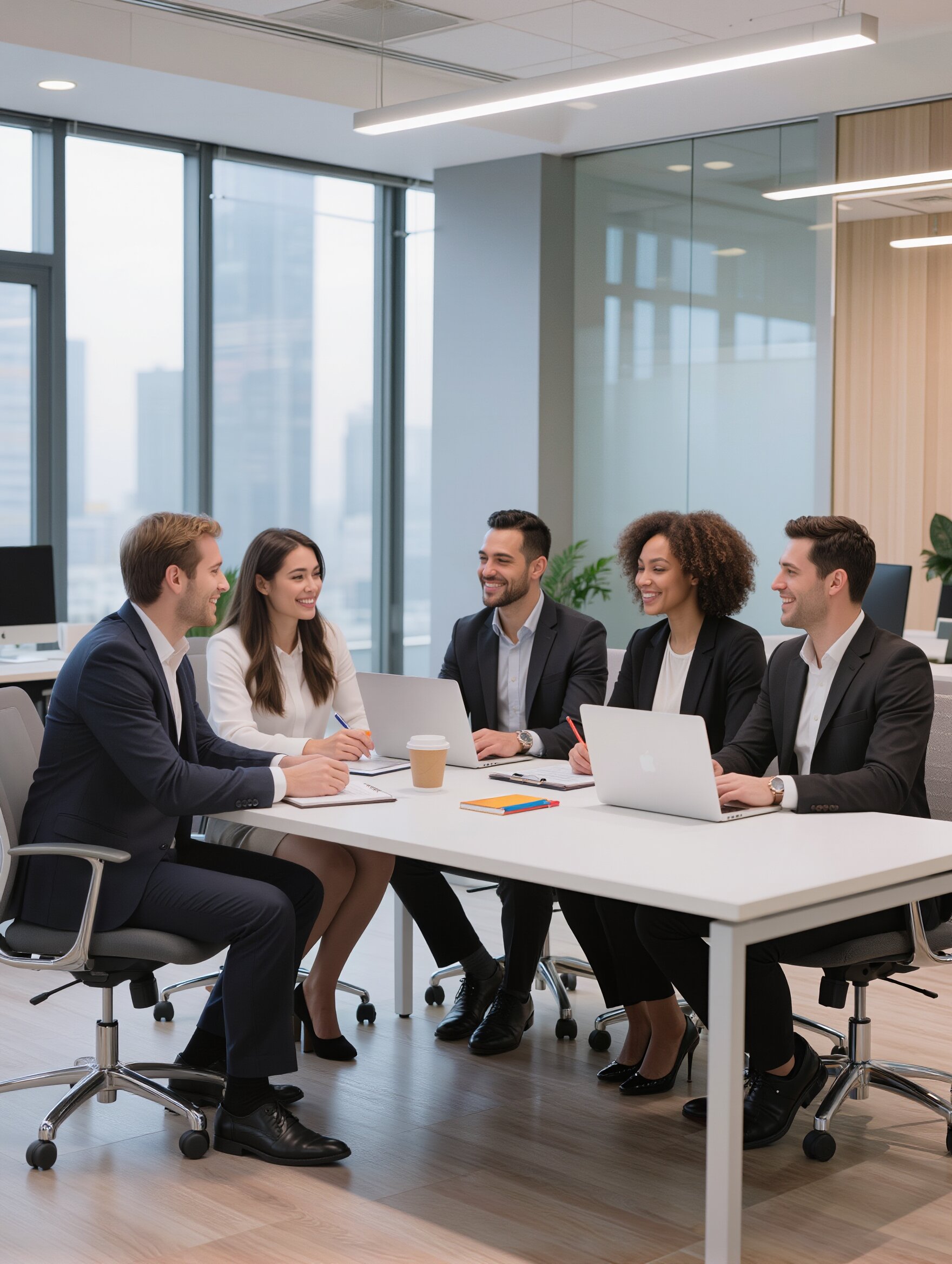Polat Group employees collaborating